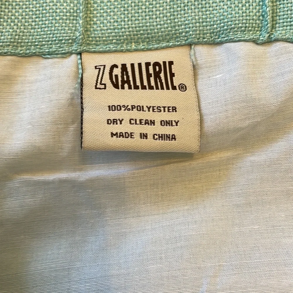 Z Gallerie grommet curtains